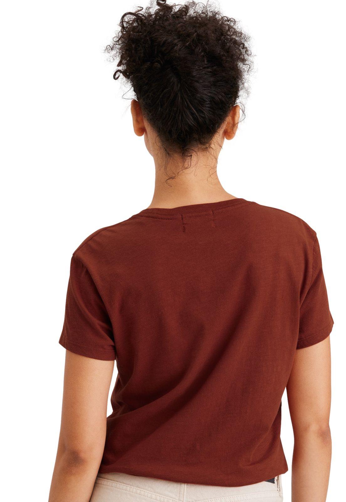 Polera Mujer Graphic Slim Fit Rojo A5653-0010-2
