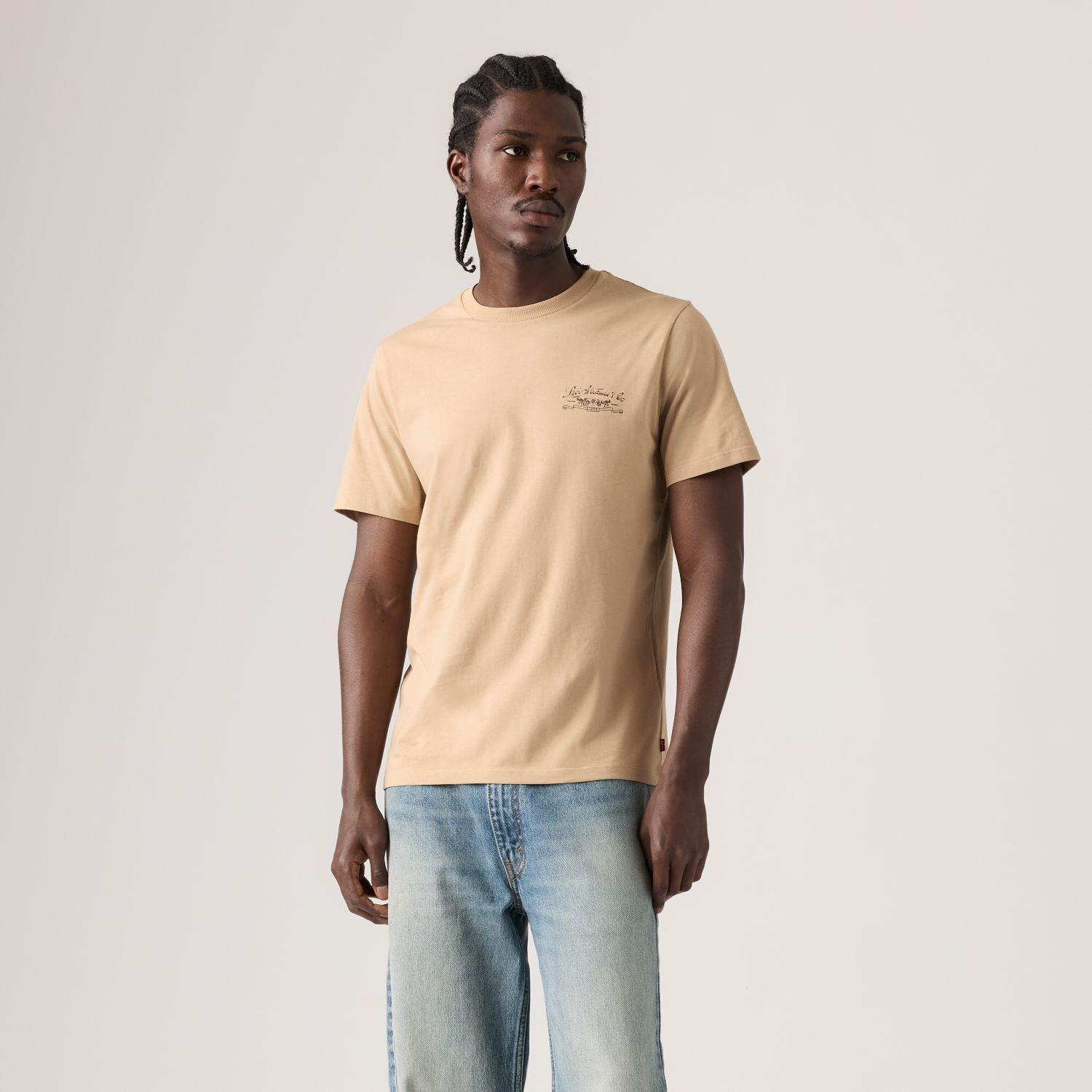 Polera Hombre Graphic Crewneck Tee Beige Levis 22491-2148-0
