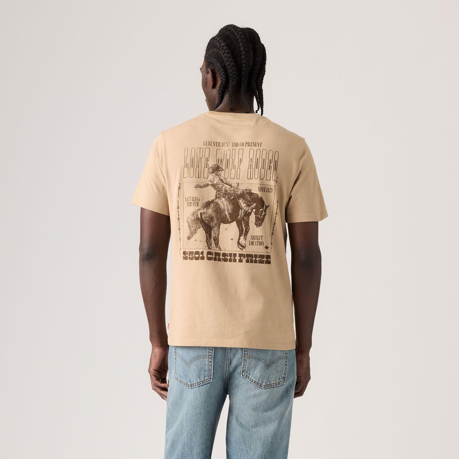 Polera Hombre Graphic Crewneck Tee Beige Levis 22491-2148-1