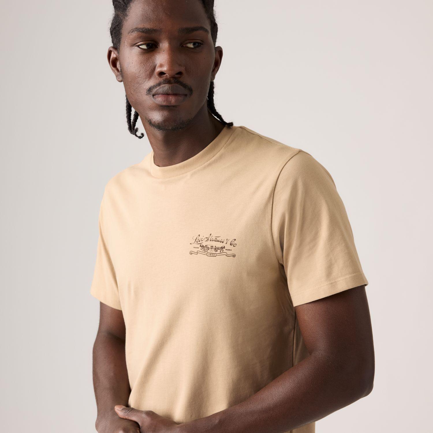 Polera Hombre Graphic Crewneck Tee Beige Levis 22491-2148-2