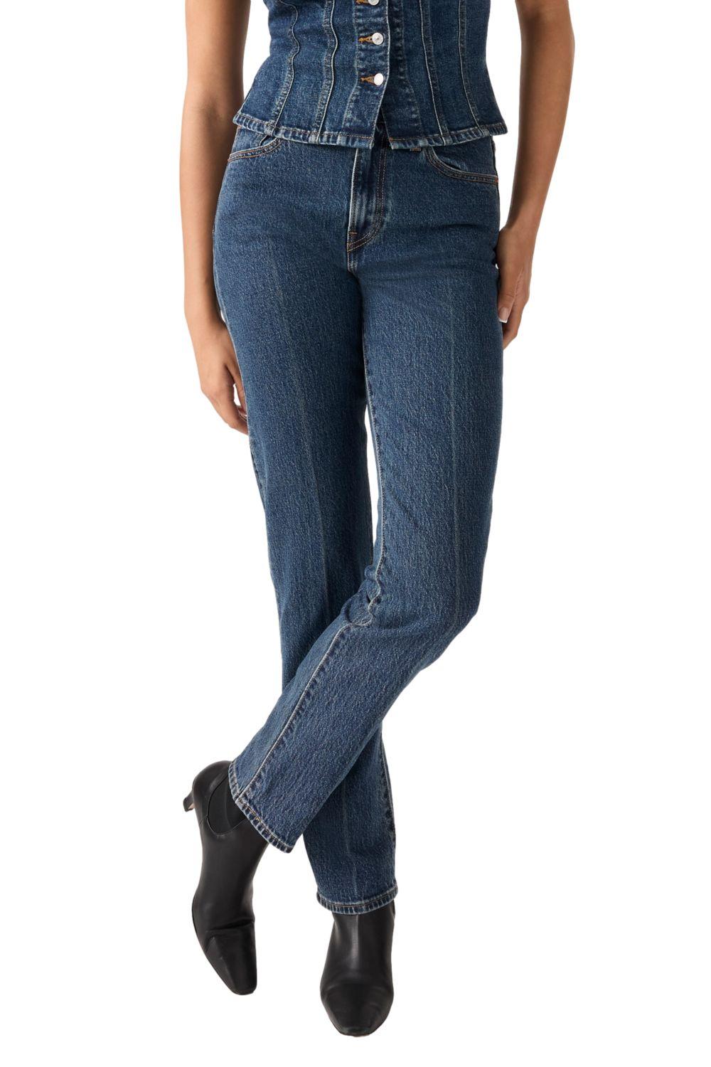 Jeans Mujer Wedgie Slim Azul Levis 003NE-0008-0