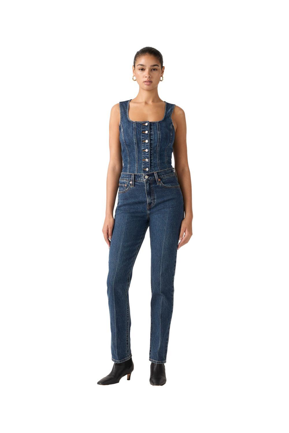Jeans Mujer Wedgie Slim Azul Levis 003NE-0008-3