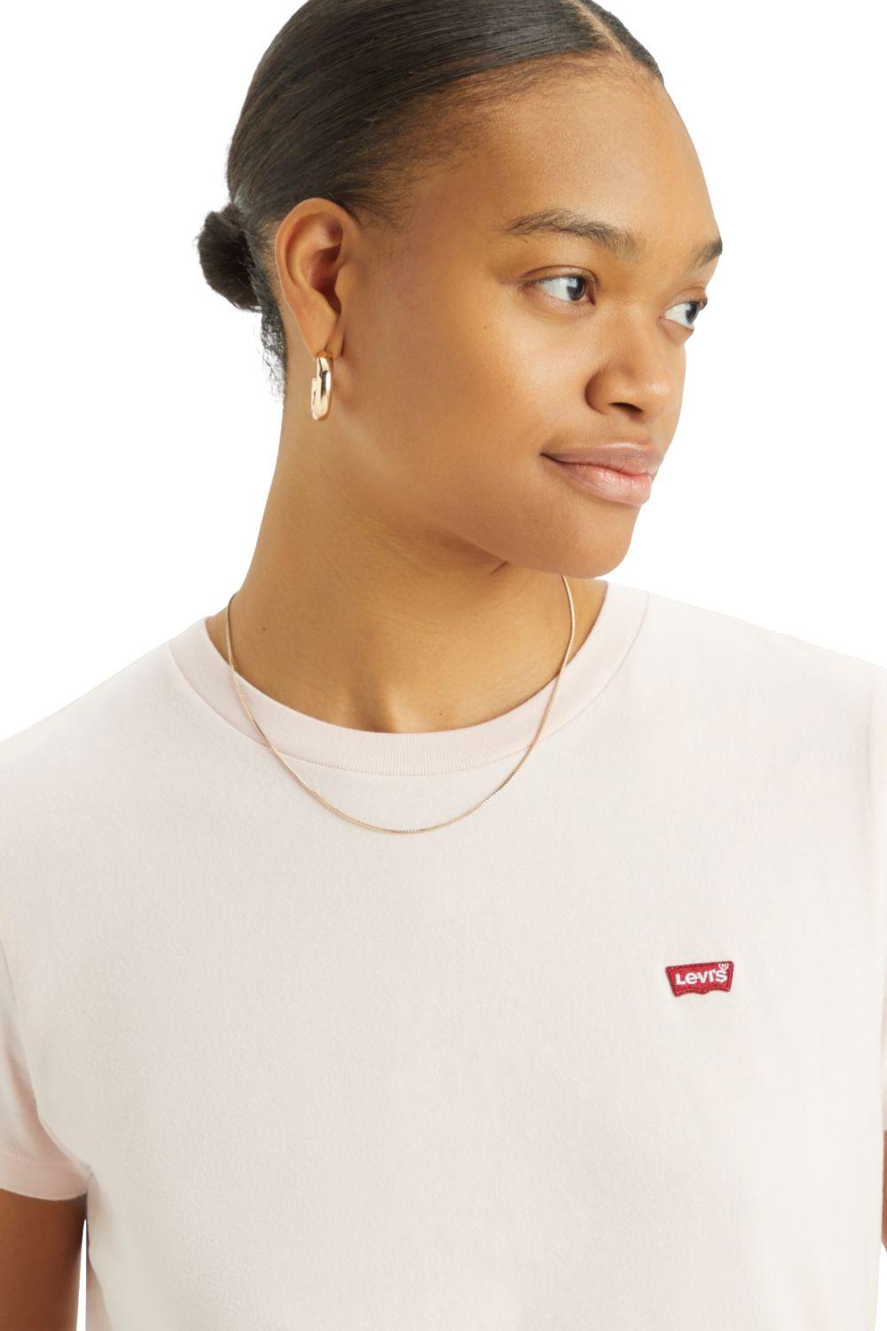 Polera Mujer Perfect Tee Rosado Levis 39185-0323-2
