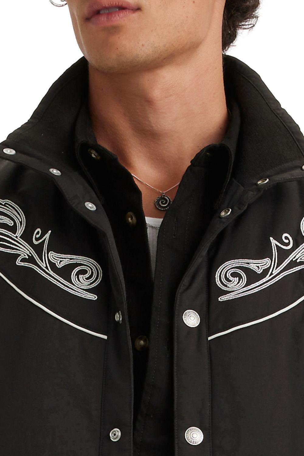 Chaqueta Hombre Regular Fit Western Negro Levis A7232-0000-2
