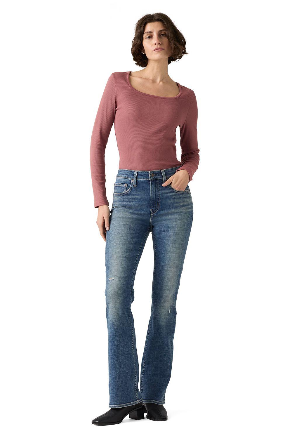 Jeans Mujer 725 High Rise Bootcut Azul Levis 18759-0278-3