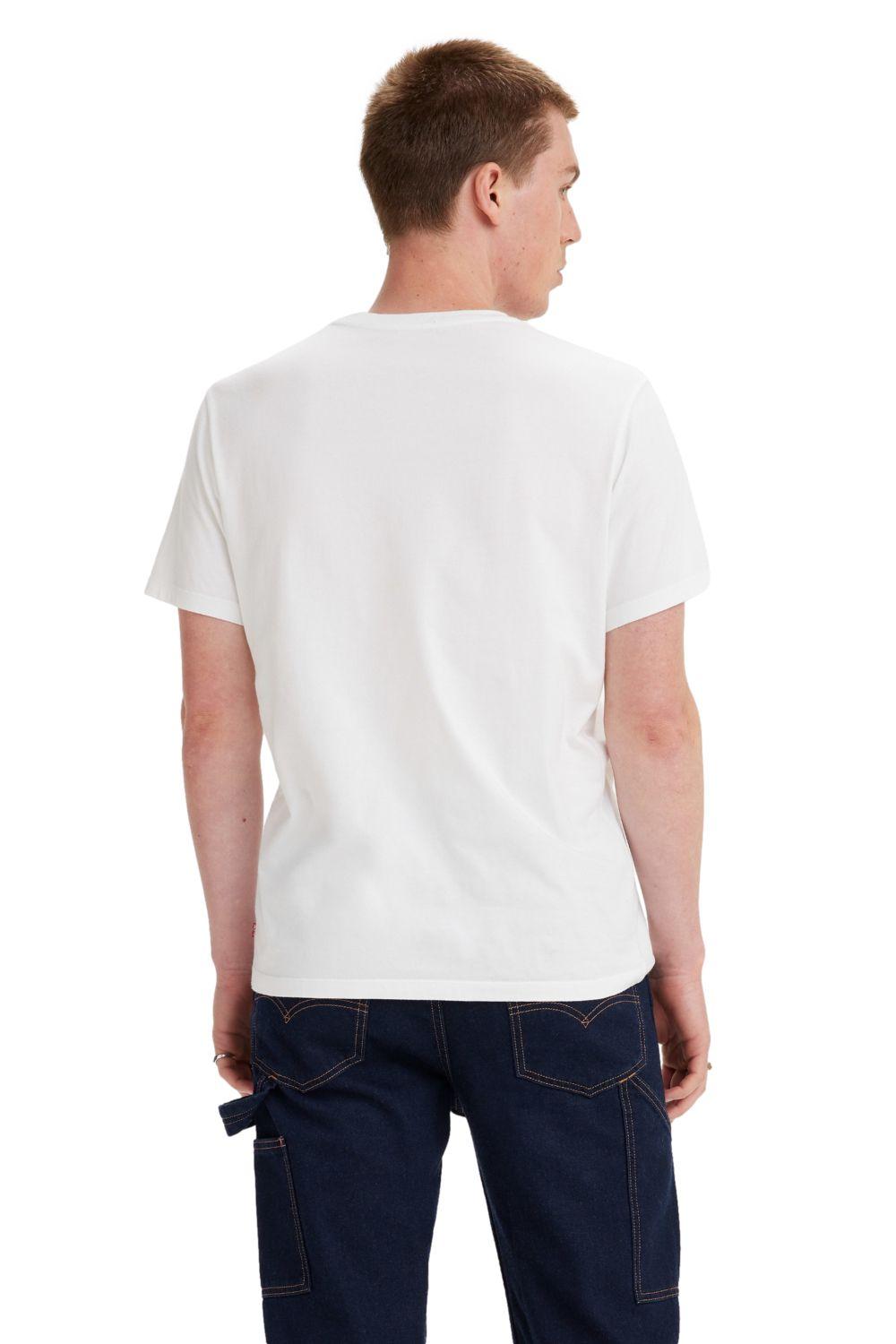 Polera Hombre Manga corta Batwing Blanco Levis 22491-1412-2