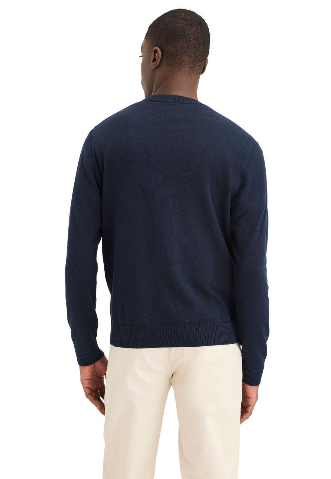 Sweater Hombre V-Neck Regular Fit Azul 000XZ-0001-2