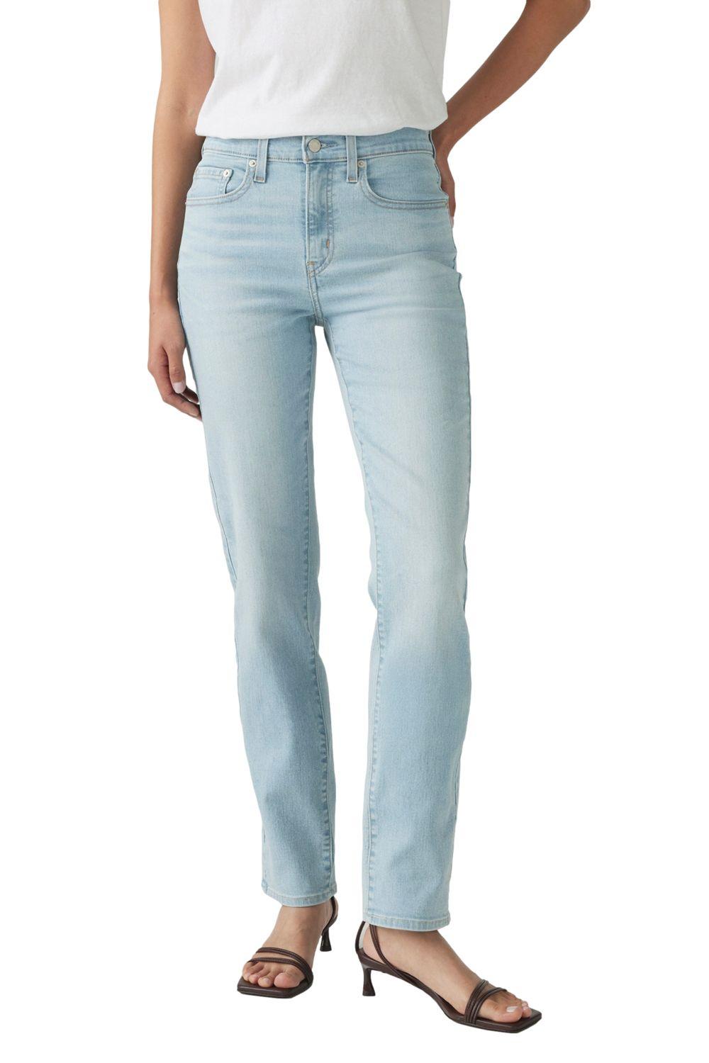 Jeans Mujer 724 High Rise Straight Celeste Levis 18883-0355-0