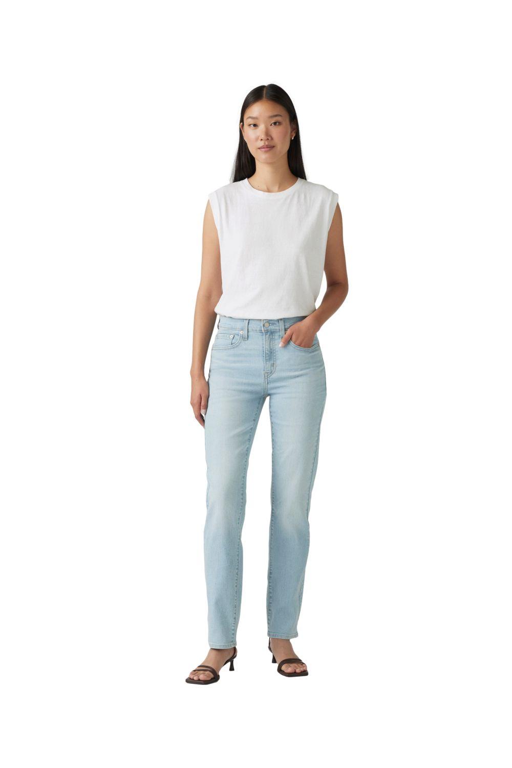 Jeans Mujer 724 High Rise Straight Celeste Levis 18883-0355-3