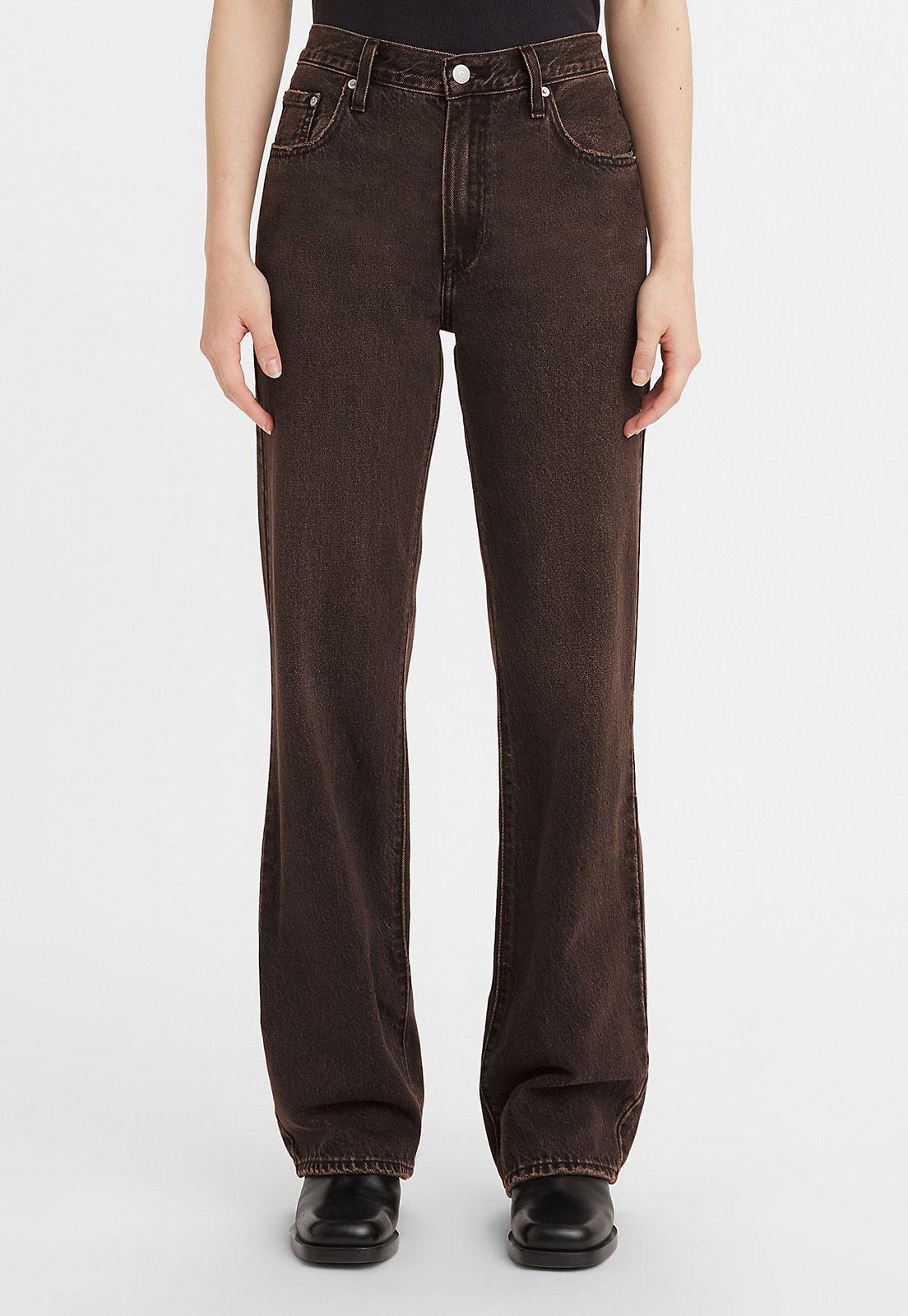 Jeans Mujer Baggy Boot Café Levis A3495-0004-0