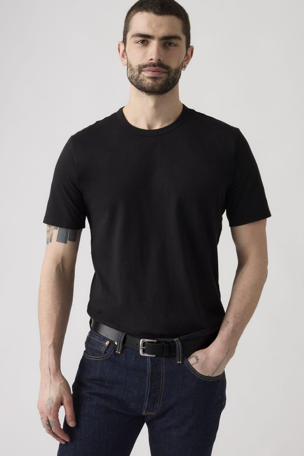 Polera Hombre Icon Tee Negro Levis 005GX-0014-2