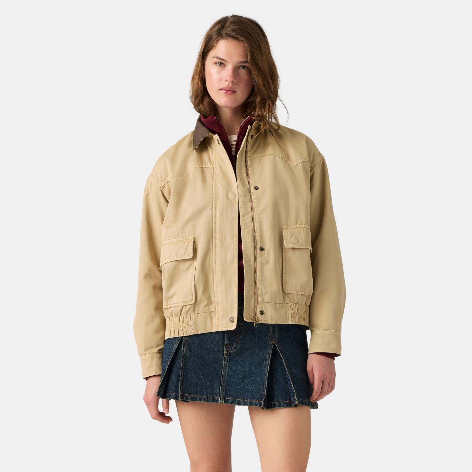 Chaqueta Mujer Winnie Western Dad Beige Levis 006RT-0003-0