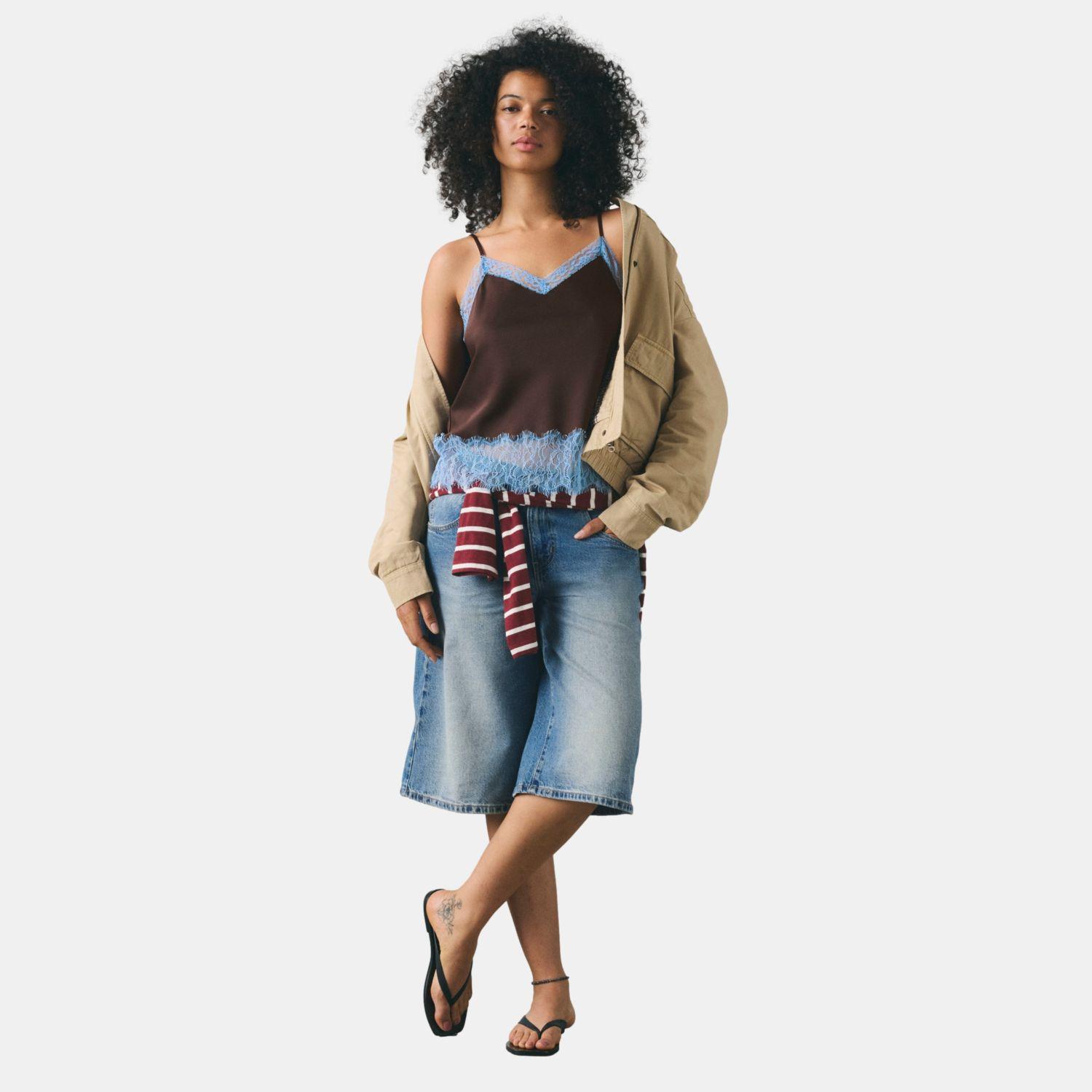 Chaqueta Mujer Winnie Western Dad Beige Levis 006RT-0003-3