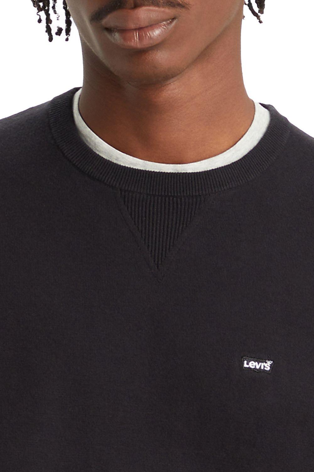 Sweater Hombre Lightweight Negro Levis A7207-0001-2