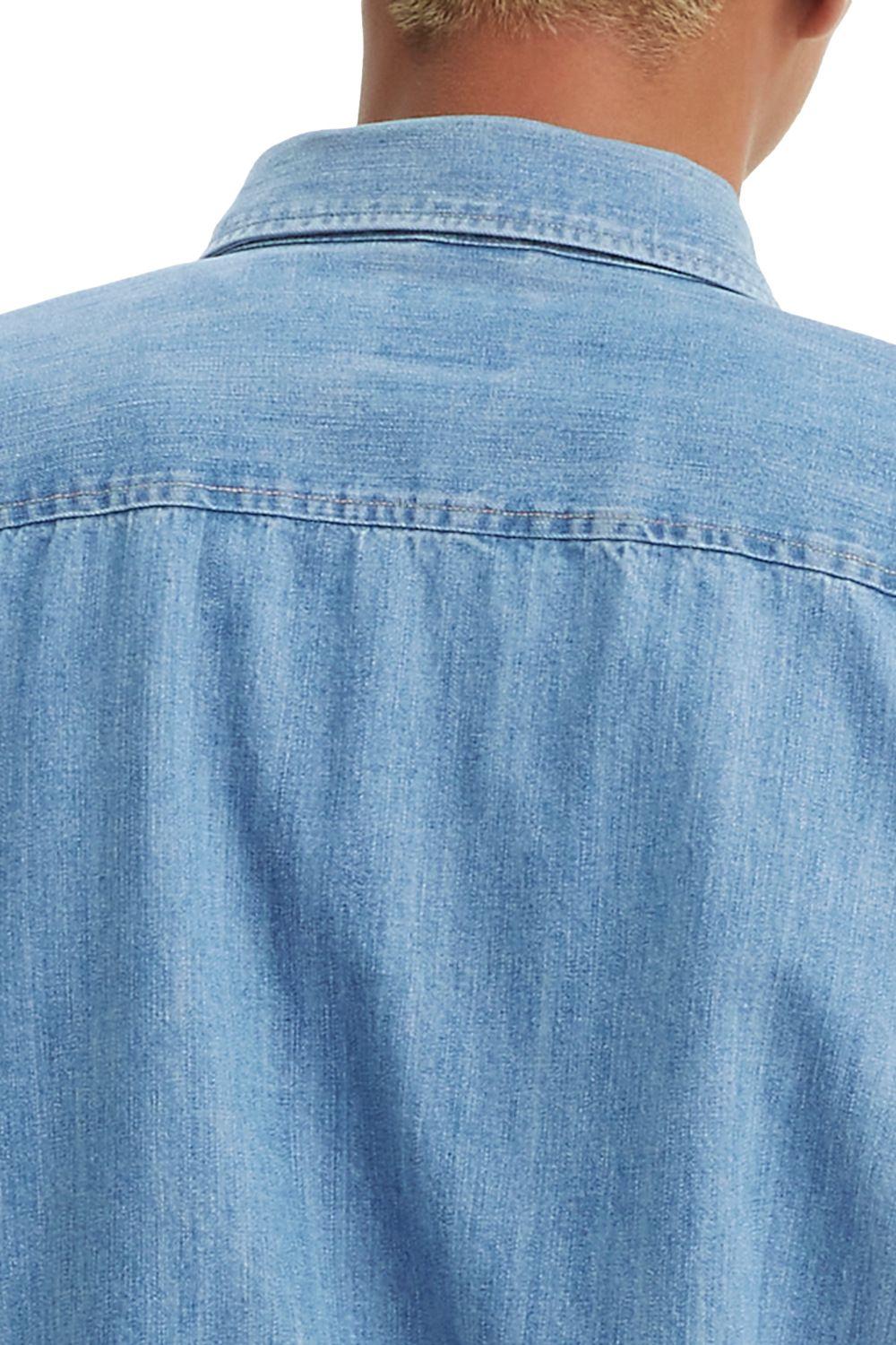 Camisa Hombre Authentic Button Down Azul Levis A9161-0007-3