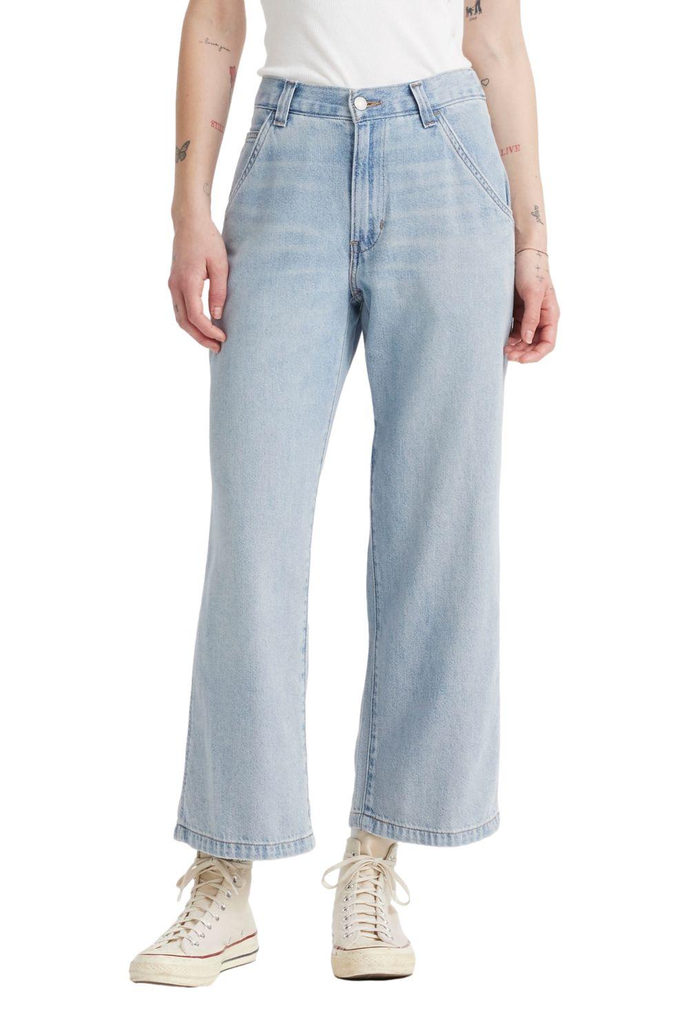Jeans Mujer fw Baggy Carpenter Azul Levis A8699-0000-0