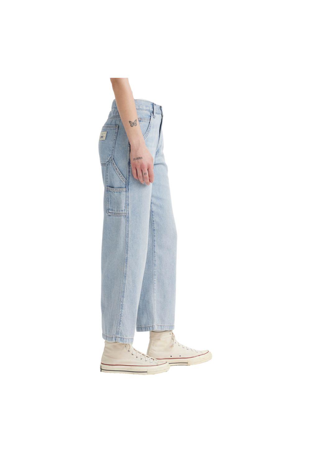 Jeans Mujer fw Baggy Carpenter Azul Levis A8699-0000-1