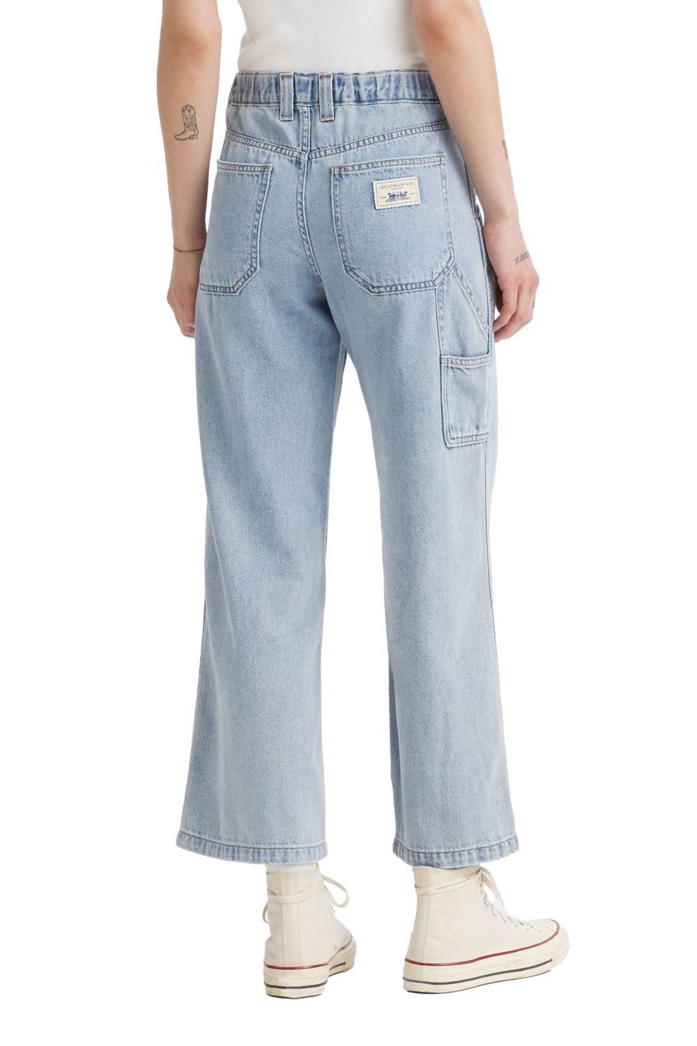 Jeans Mujer fw Baggy Carpenter Azul Levis A8699-0000-2