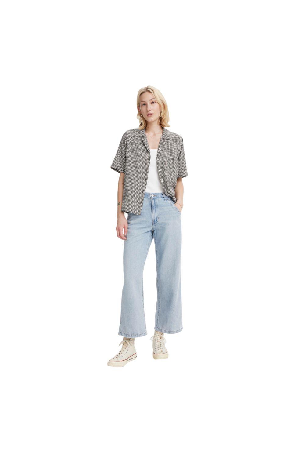 Jeans Mujer fw Baggy Carpenter Azul Levis A8699-0000-3