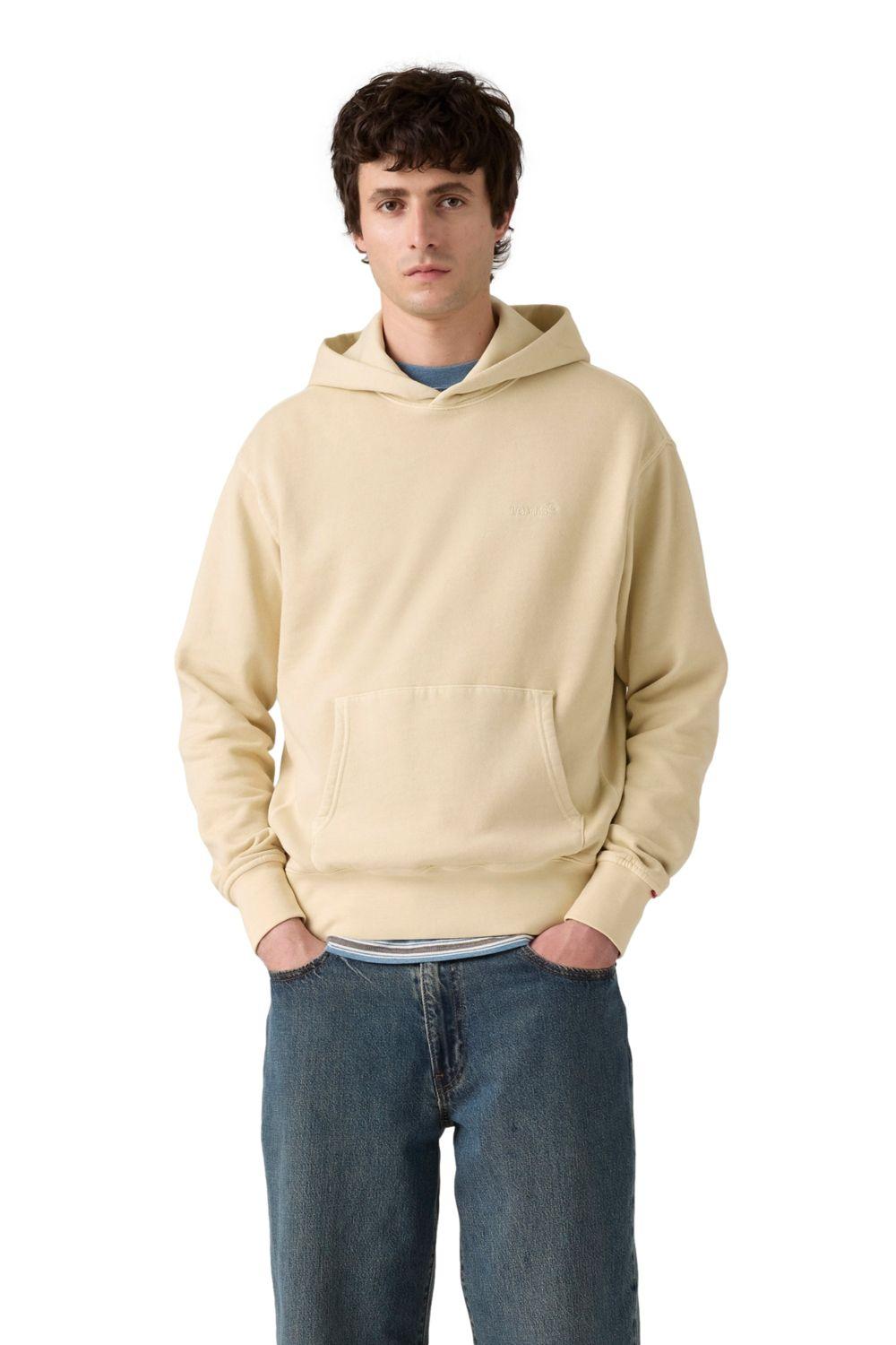 Polerón Hombre The Authentic Hoodie Beige Levis A8435-0034-0
