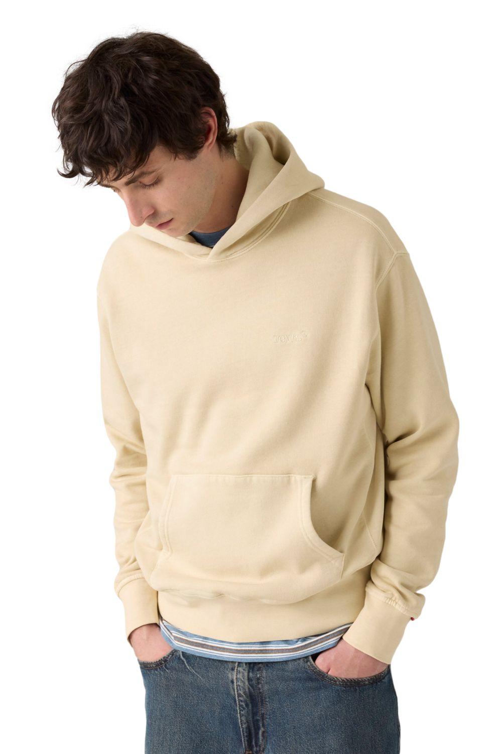 Polerón Hombre The Authentic Hoodie Beige Levis A8435-0034-2