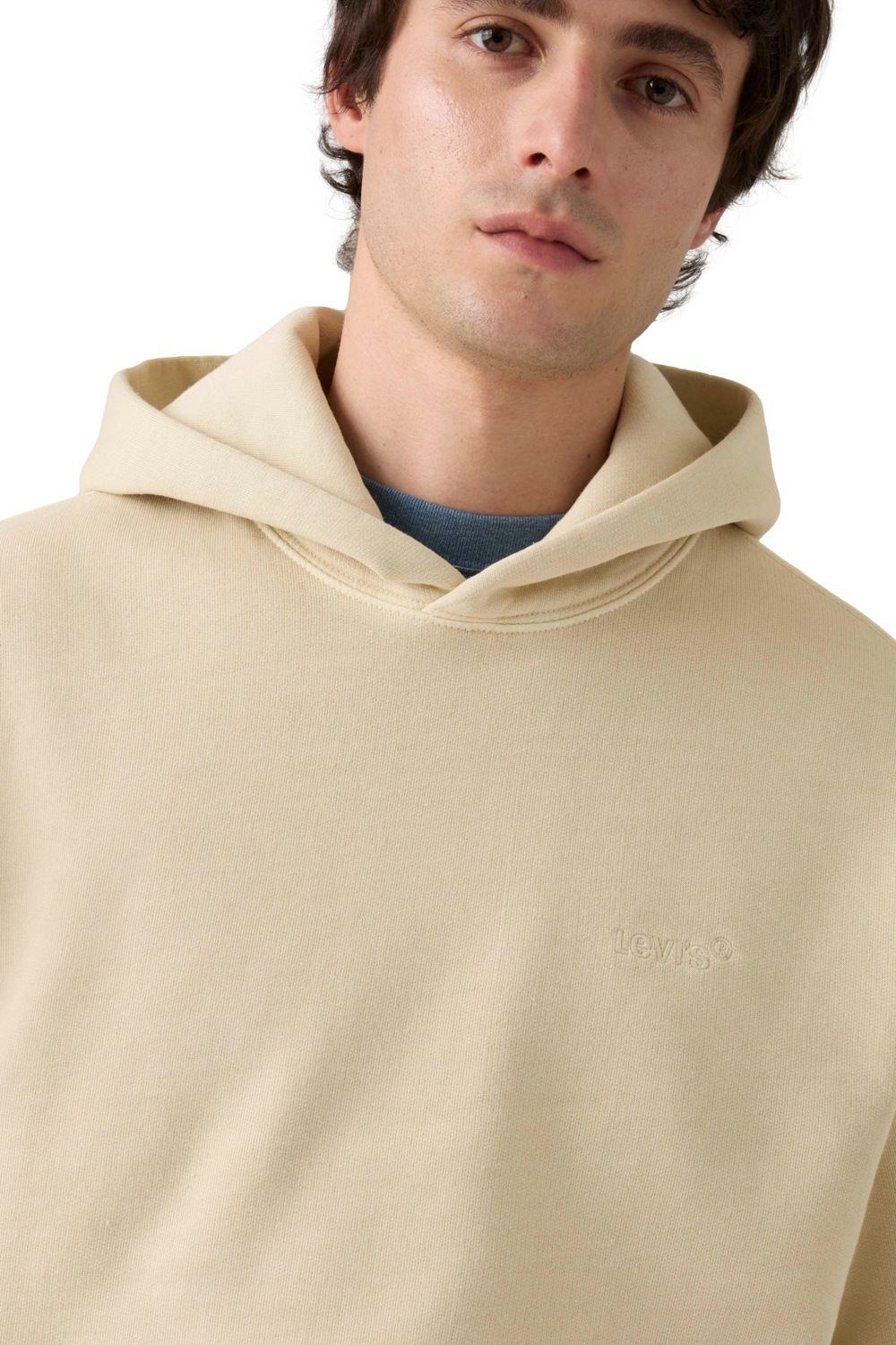 Polerón Hombre The Authentic Hoodie Beige Levis A8435-0034-3