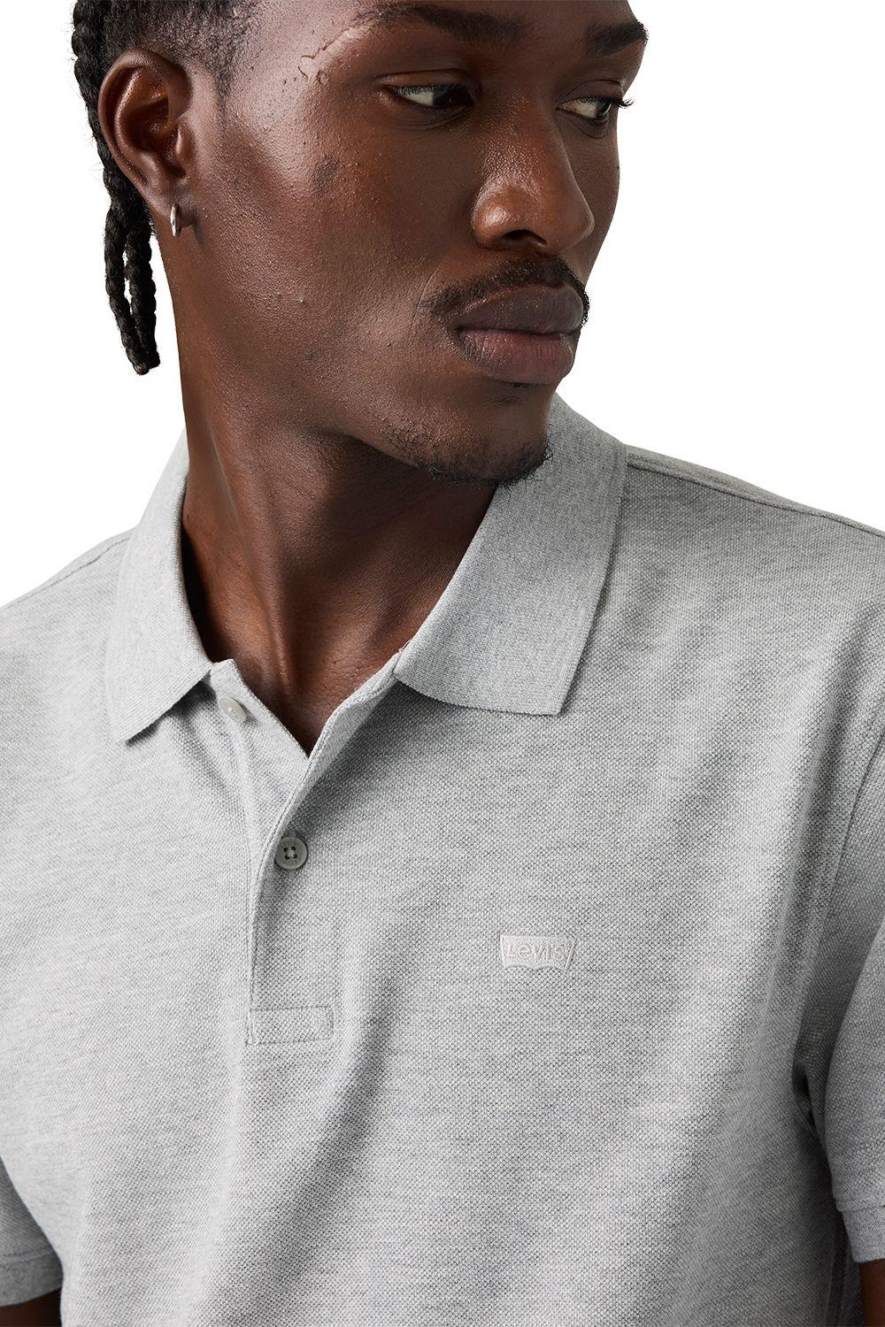 Polera Hombre Icon Polo Gris Levis 005FM-0001-3