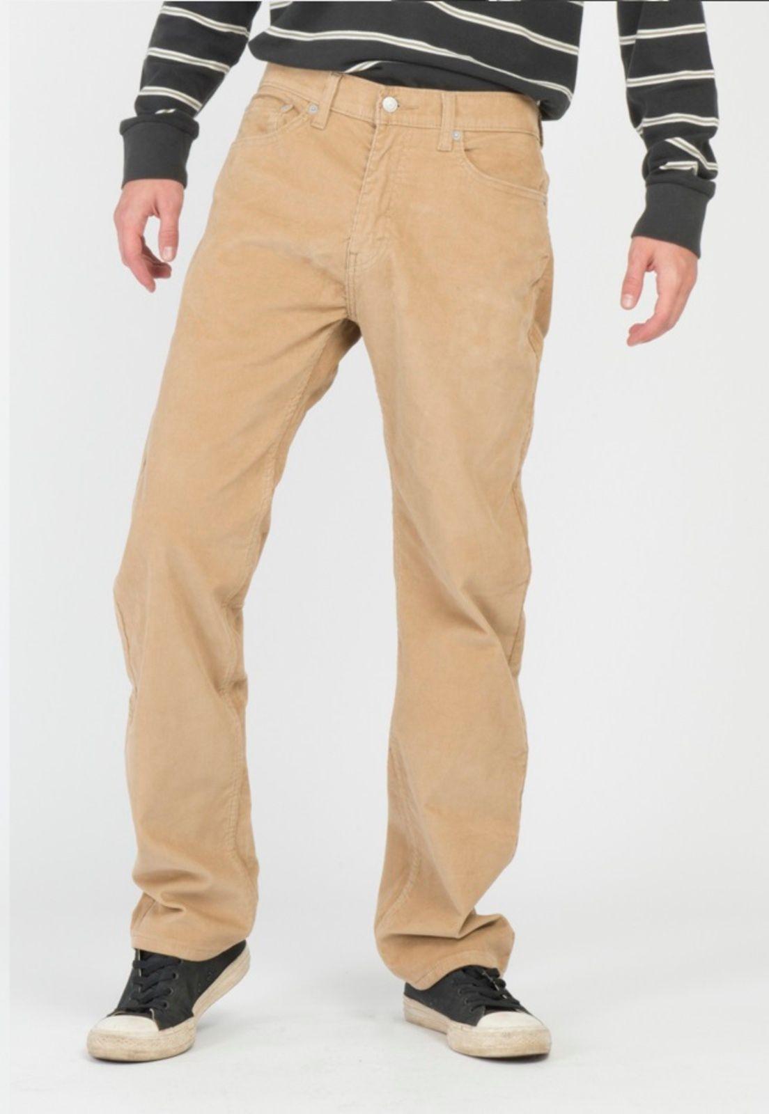 Jeans de Cotelé Hombre 505 Regular Café Levis 00505-2056-0