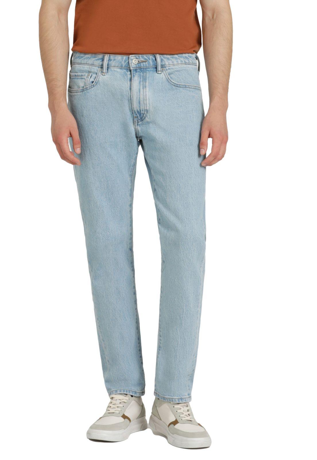 Pantalón Hombre Jean Cut Smart 360 Slim Fit Celeste-0