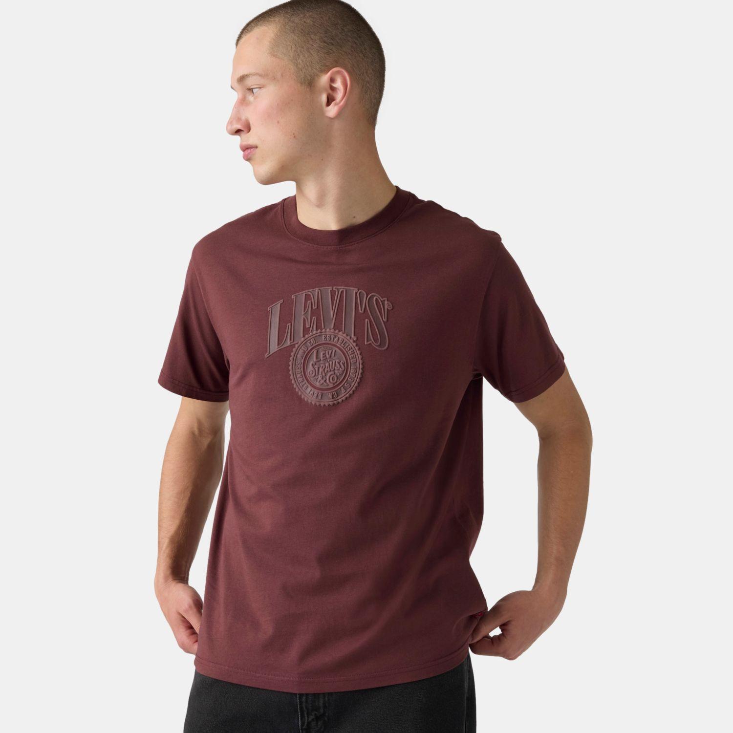 Polera Hombre Relaxed Fit Tee Burdeo Levis 16143-2676-2