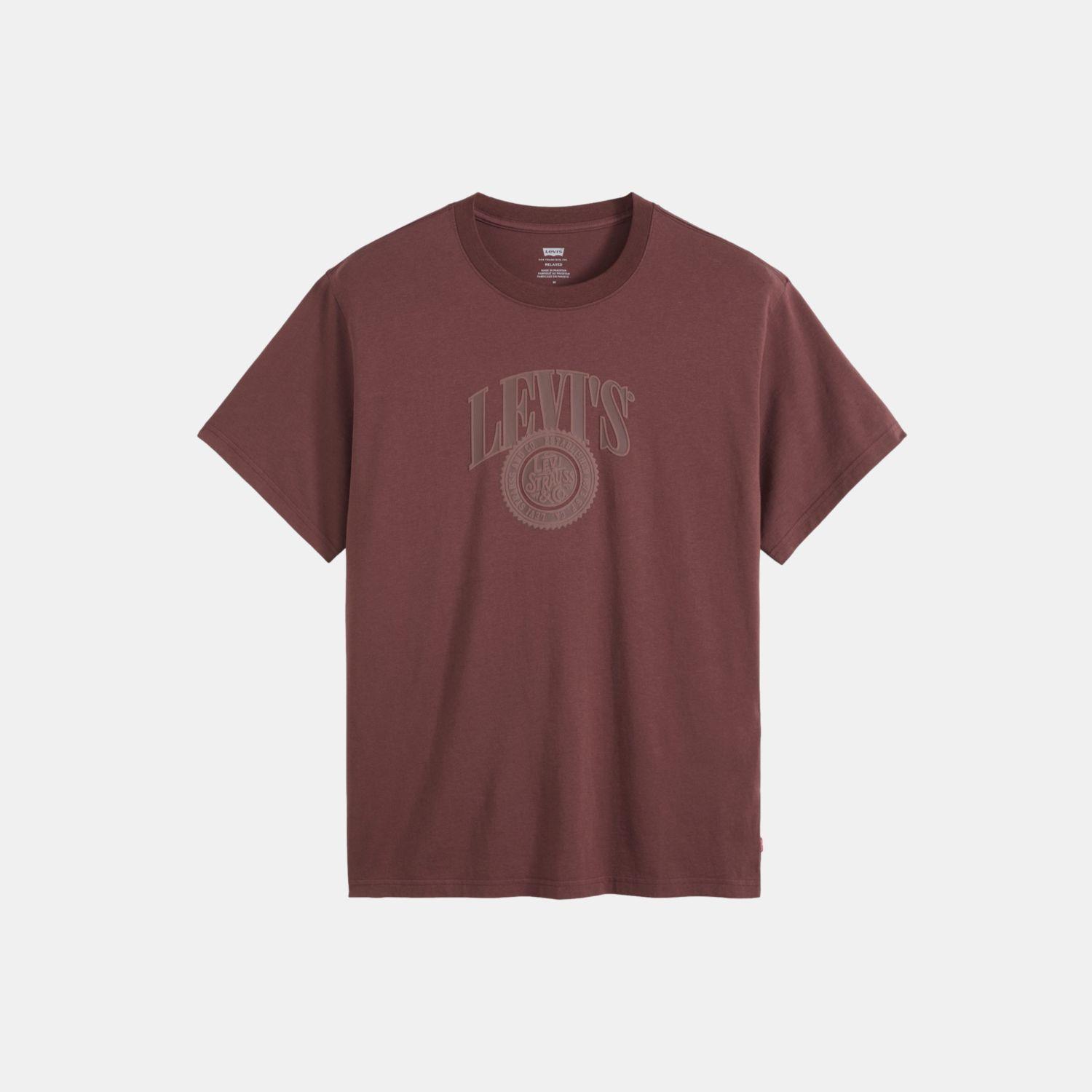 Polera Hombre Relaxed Fit Tee Burdeo Levis 16143-2676-4