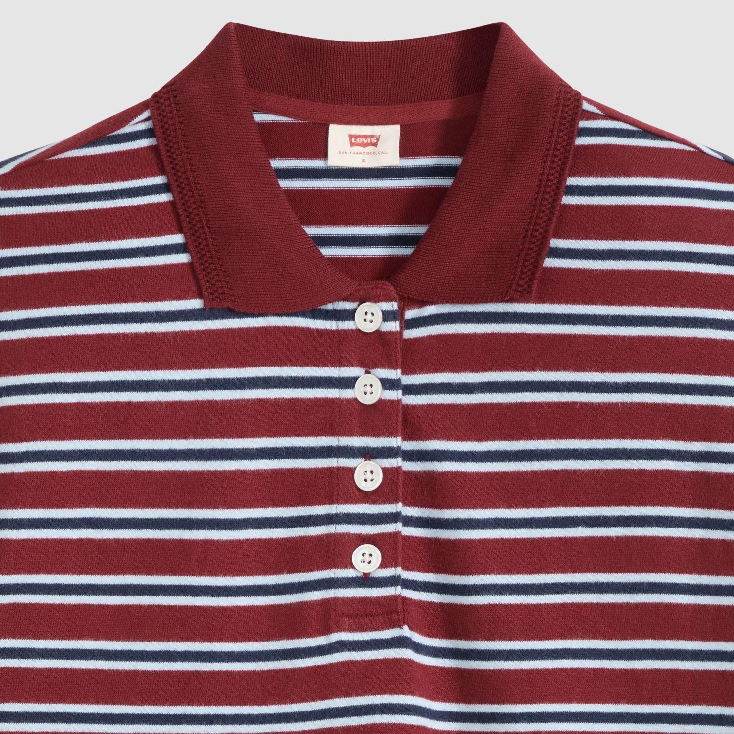 Polera Mujer Didion Rugby Polo Burdeo Levis 008SU-0000-4