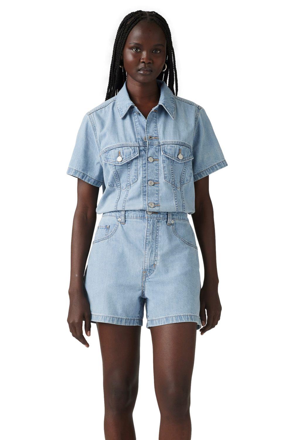 Enterito Mujer Romper Celeste Levis 001WY-0002-0
