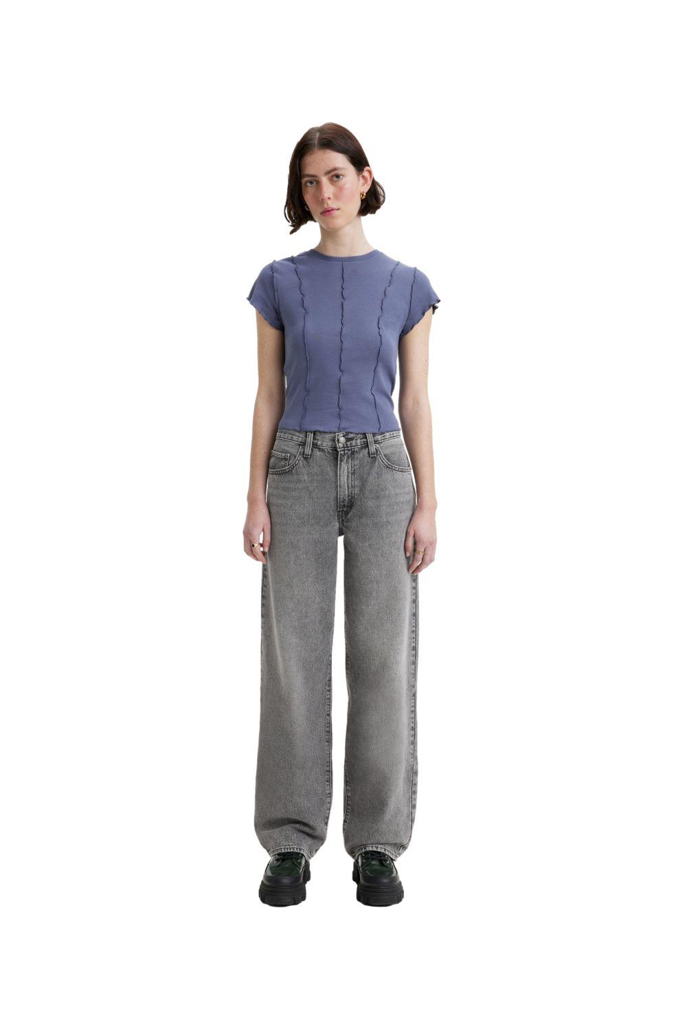 Jeans Mujer Baggy Dad Gris Levis A3494-0025-3