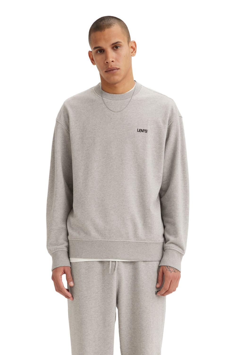 Polerón Hombre Cuello Redondo Gris Levis A1572-0052-0