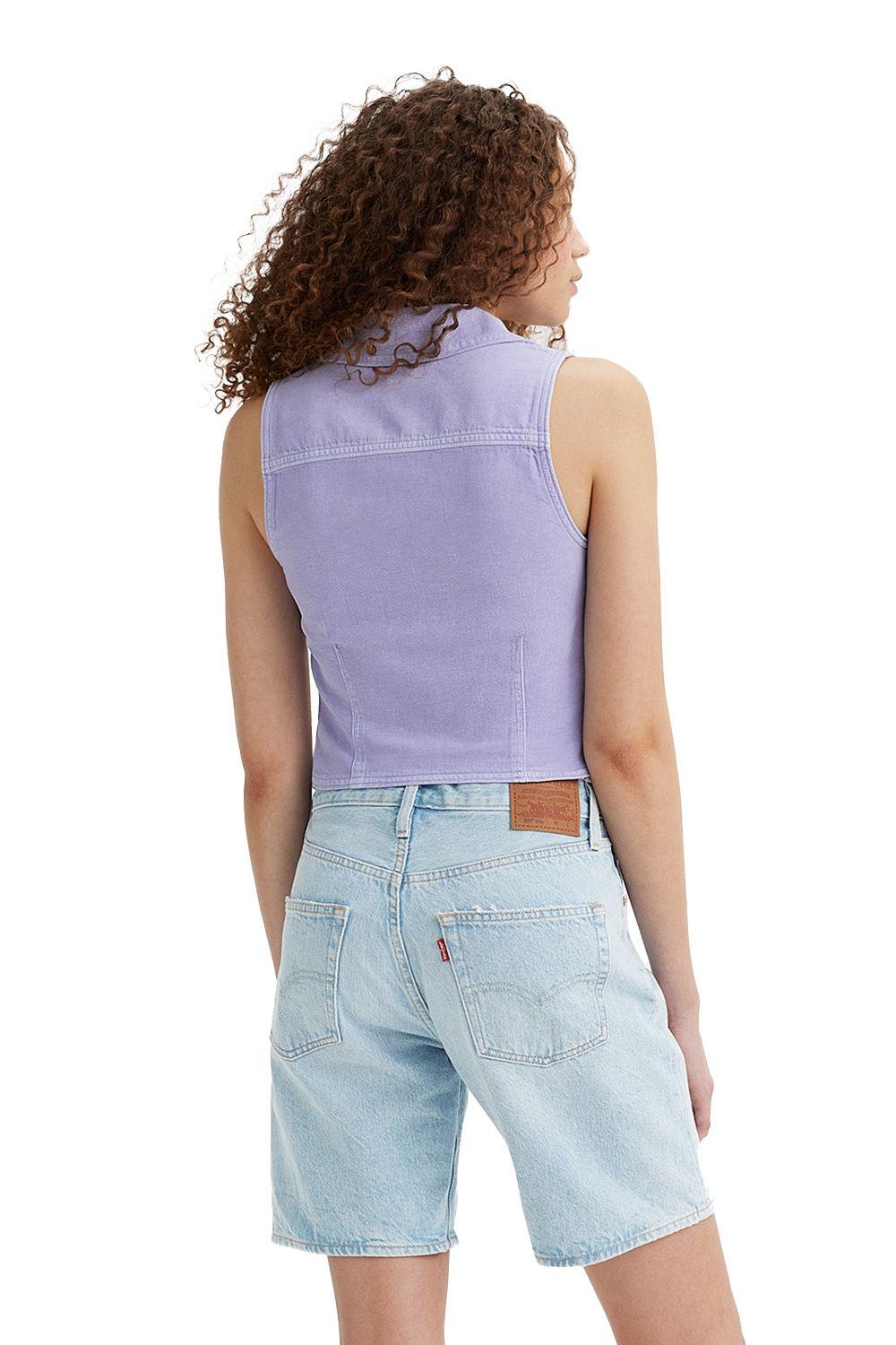 Chaleco Mujer Lilou Denim Vest Lila A5944-0001-1