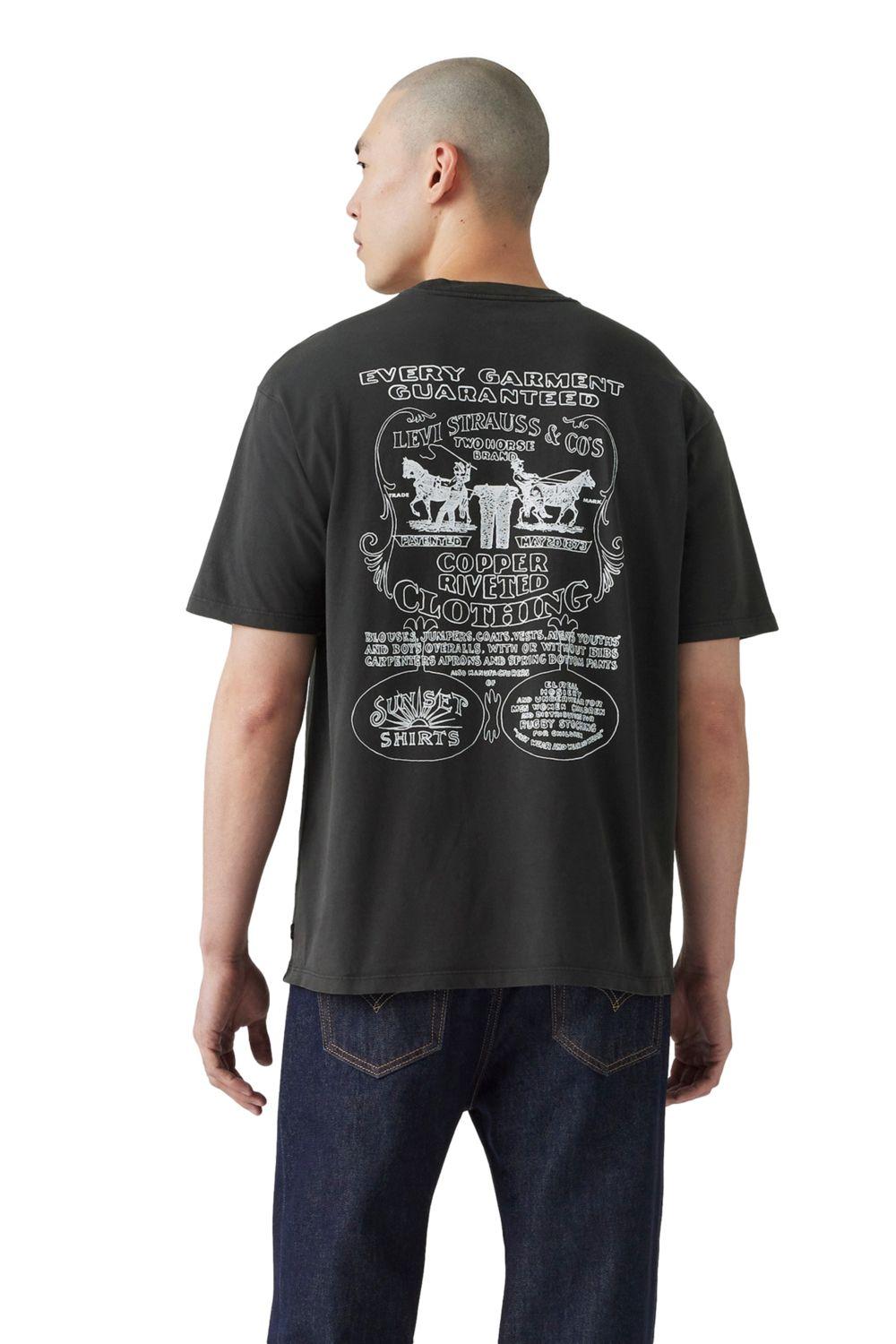 Polera Hombre Vintage Fit Graphic Tee Negro Levis 87373-0260-1