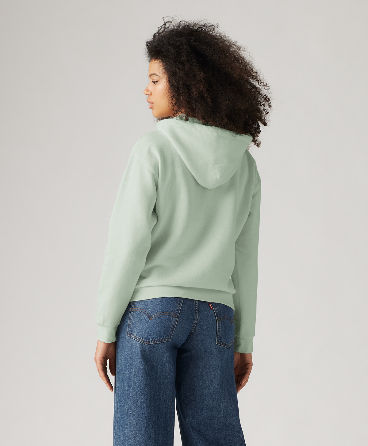 Polerón Mujer Graphic Everyday Verde Levis A8801-0035-1