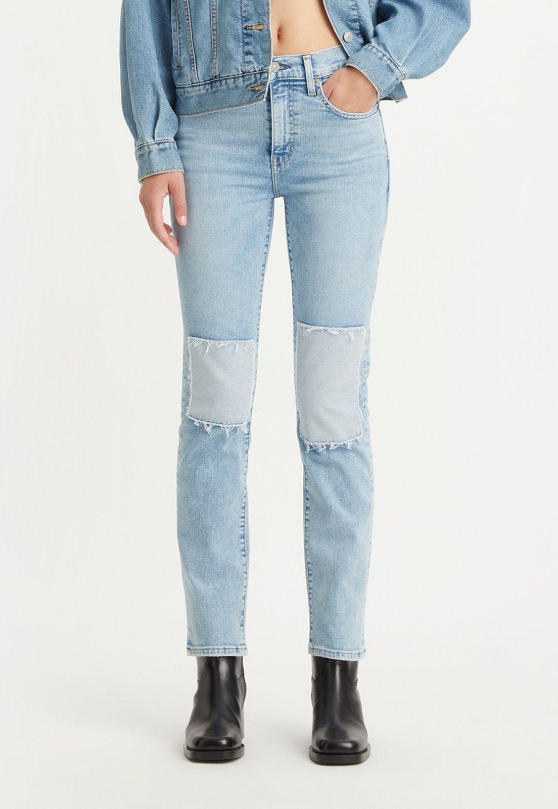 Jeans Mujer 724 High Rise Straight Azul Levis 18883-0203-0