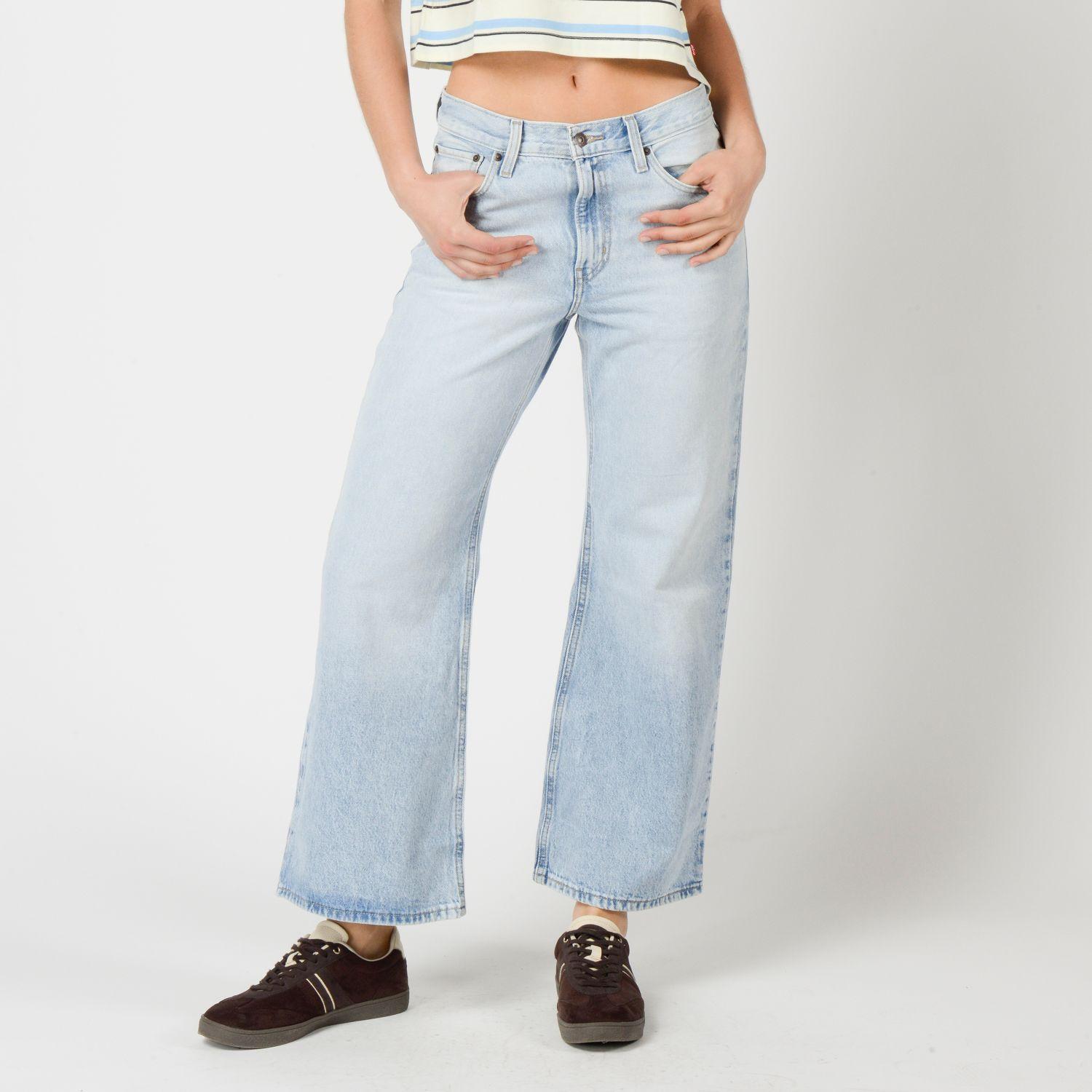 Jeans Mujer Middy Loose Boot Celeste Levis 006D1-0000-0