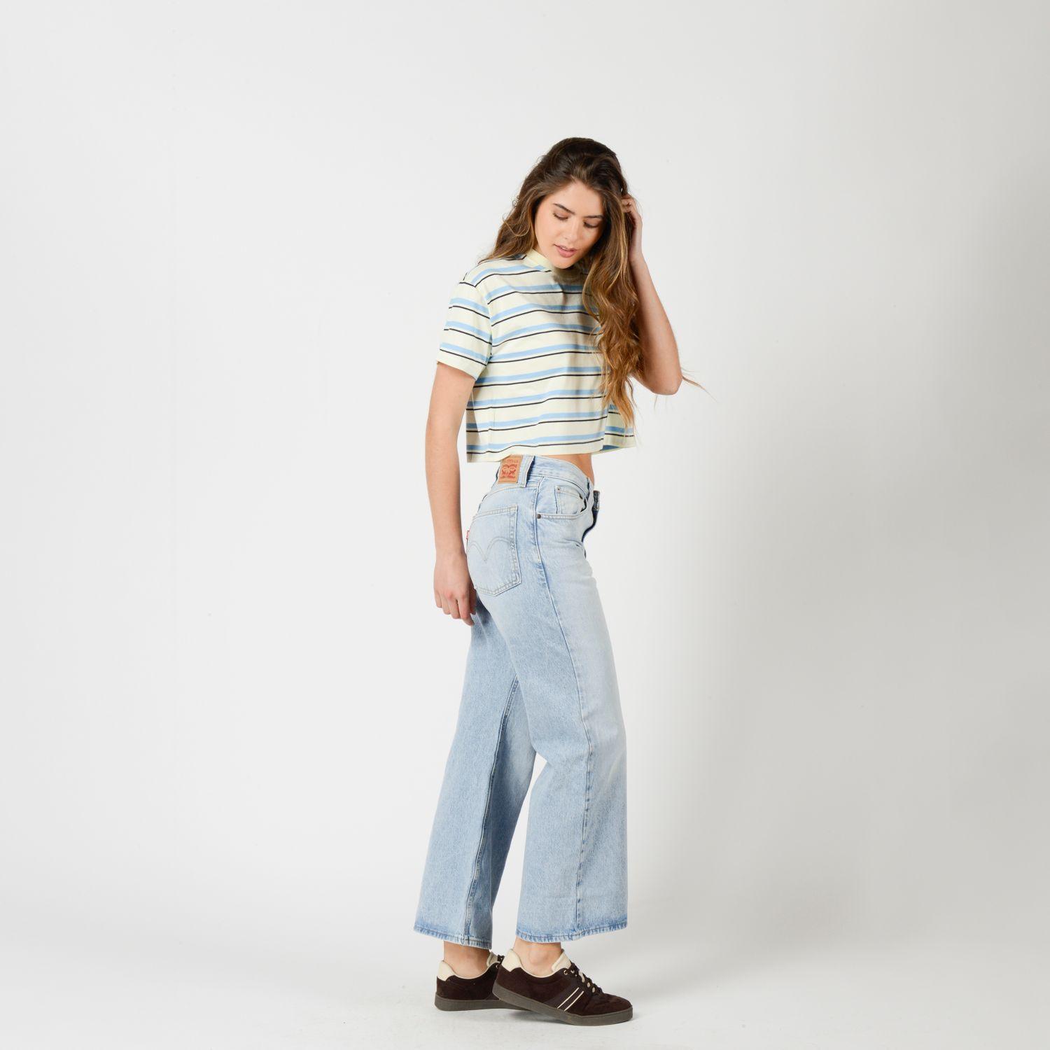 Jeans Mujer Middy Loose Boot Celeste Levis 006D1-0000-2