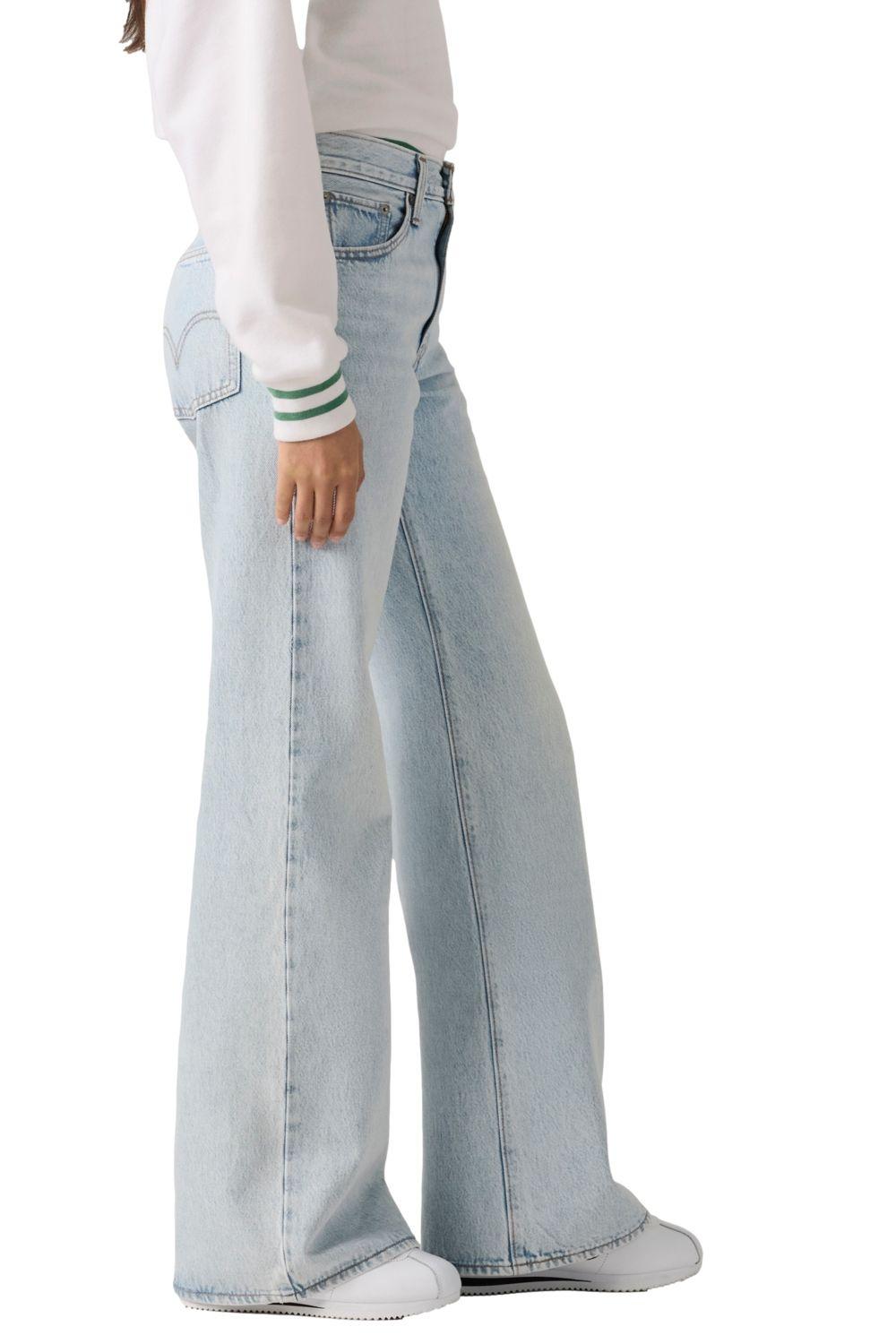 Jeans Mujer Middy Loose Boot Celeste Levis 006D1-0000-1