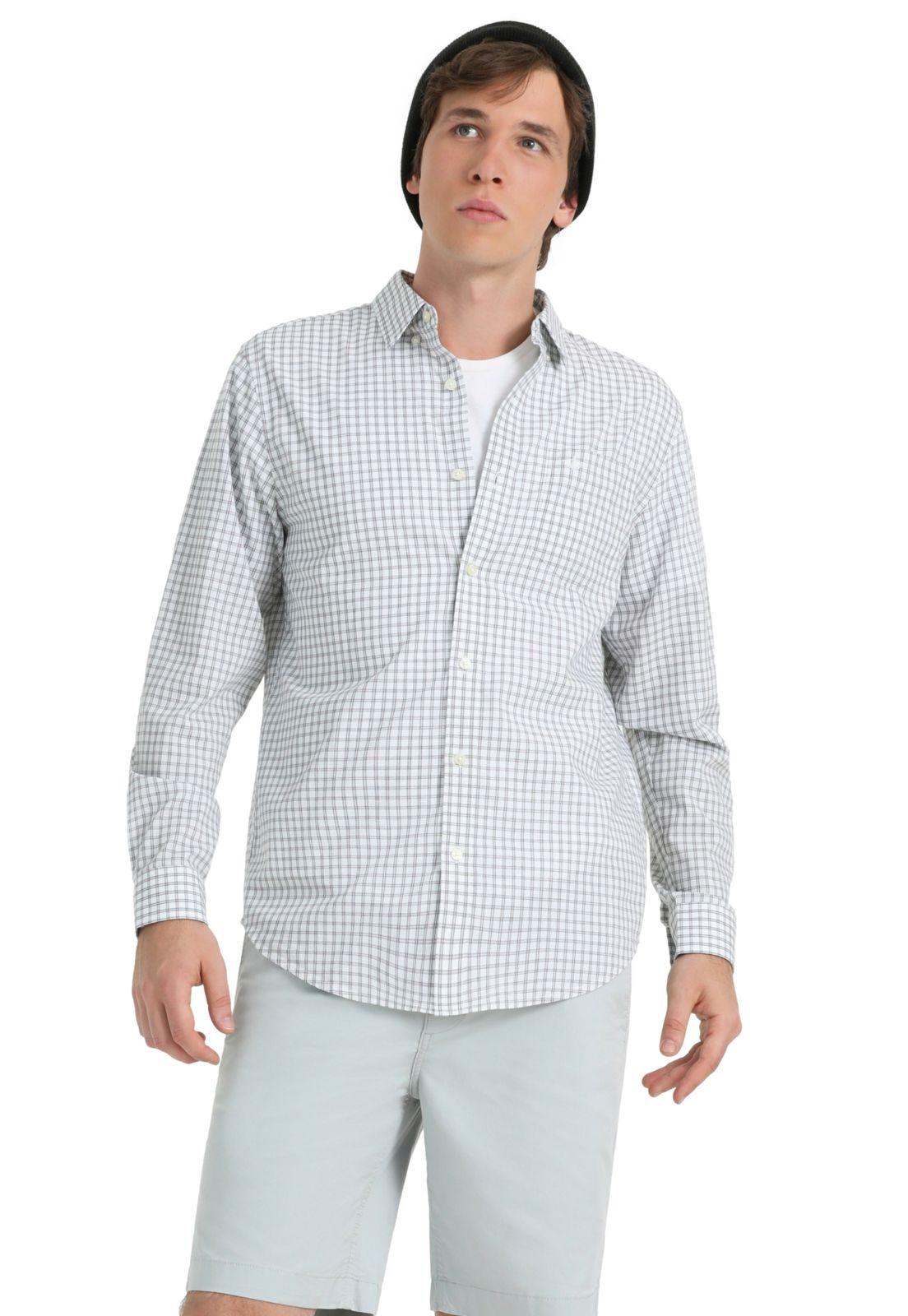Camisa Hombre Stain Defender Classic Fit Oceanic A4252-0047-0