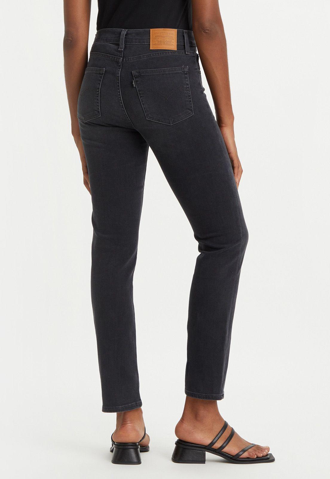 Jeans Mujer 724 High Rise Straight Negro Levis 18883-0199-1