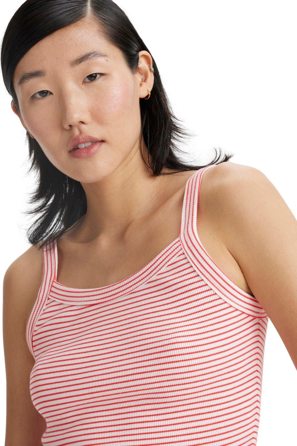 Polera Mujer Sporty Tank Rojo Levis A7420-0007-3