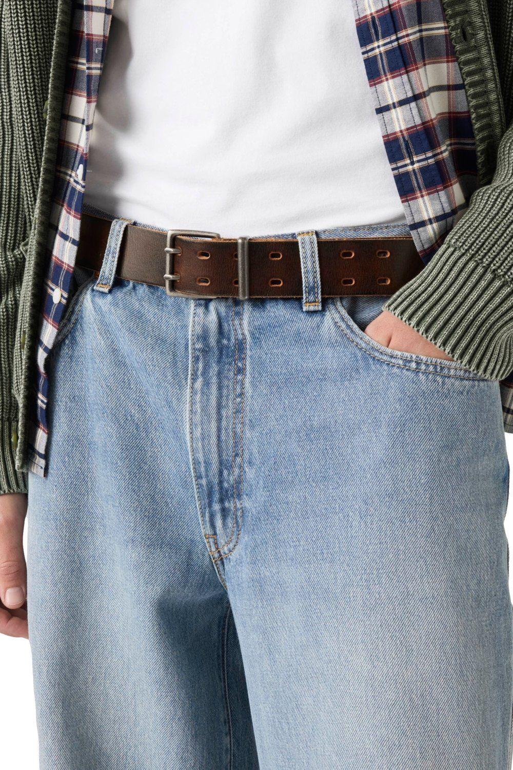 Cinturón Hombre Potrero Double Prong Café Levis 005D3-0001-3