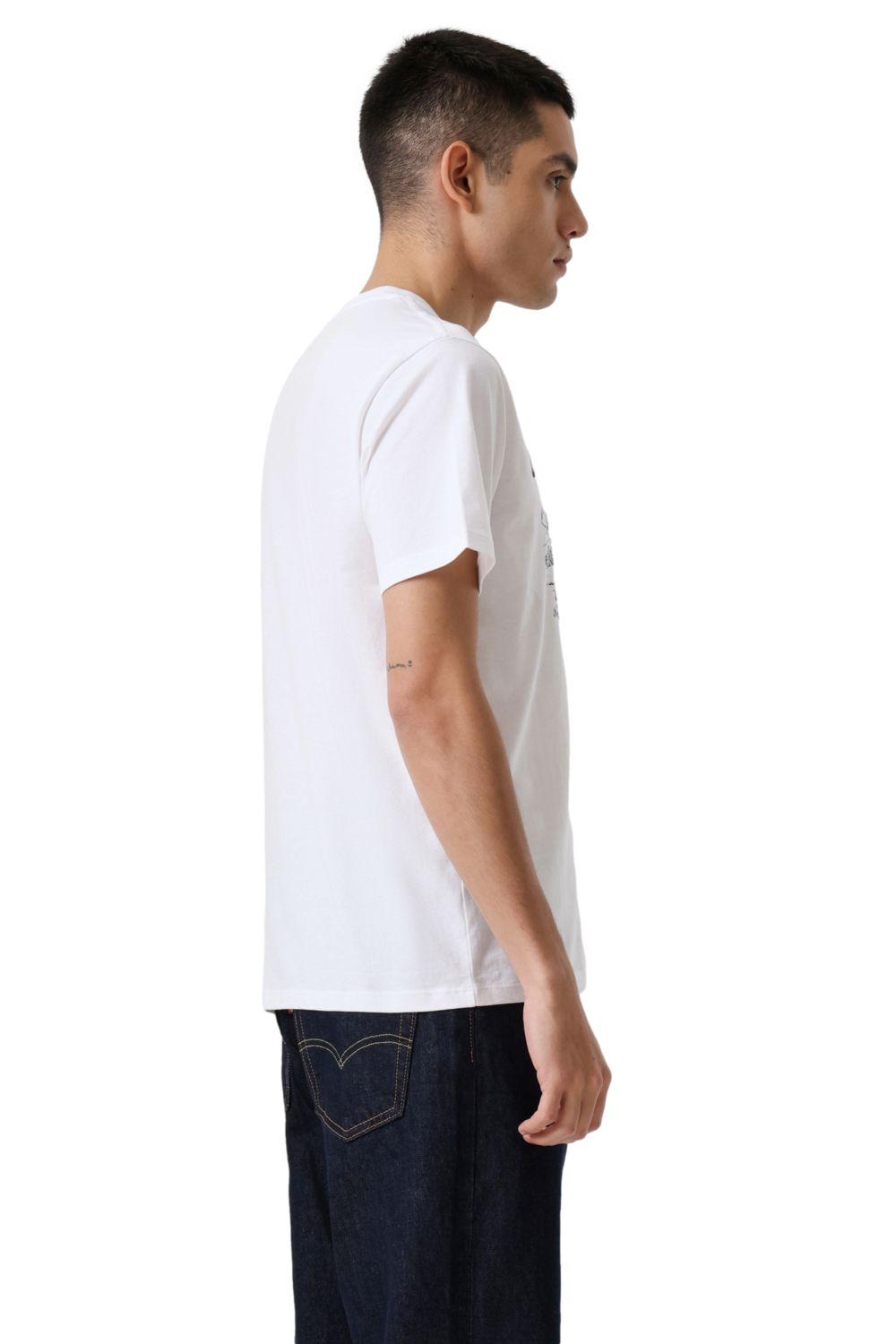 Polera Hombre Graphic Crewneck Tee Blanco Levis 22491-2004-1