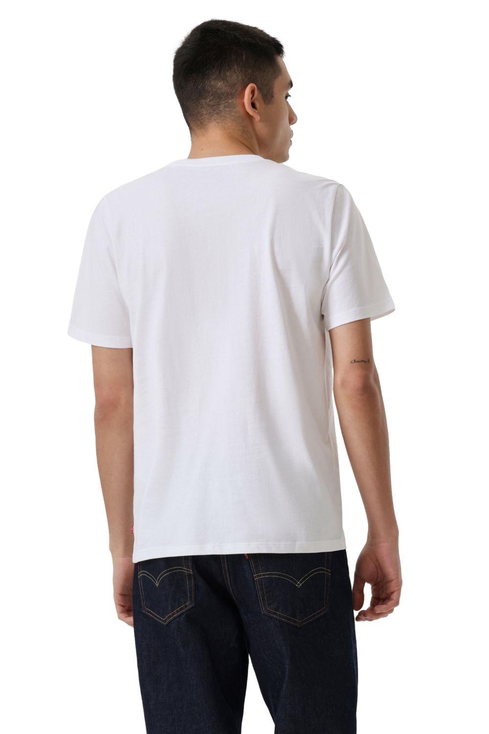 Polera Hombre Graphic Crewneck Tee Blanco Levis 22491-2004-2