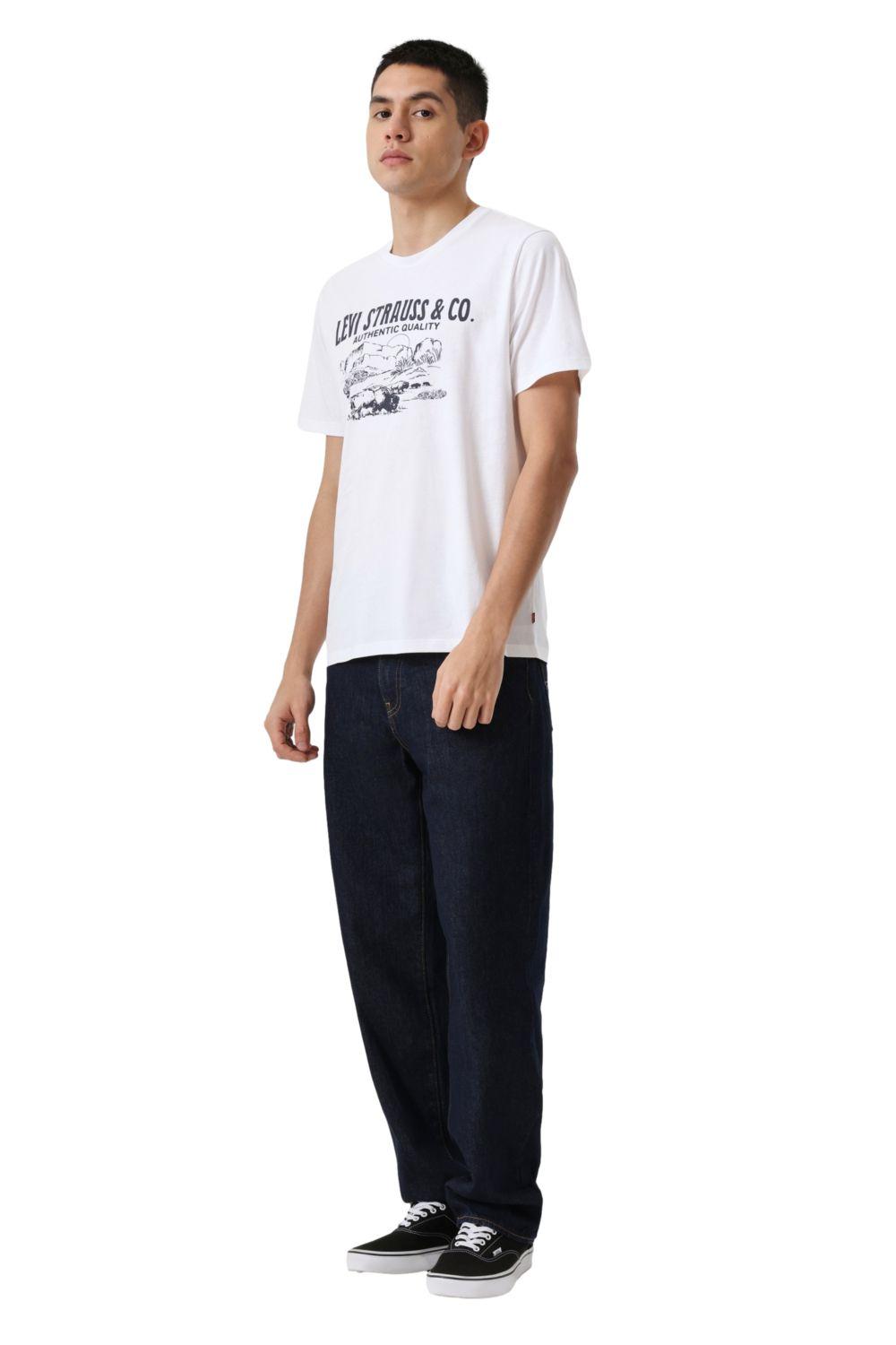 Polera Hombre Graphic Crewneck Tee Blanco Levis 22491-2004-3