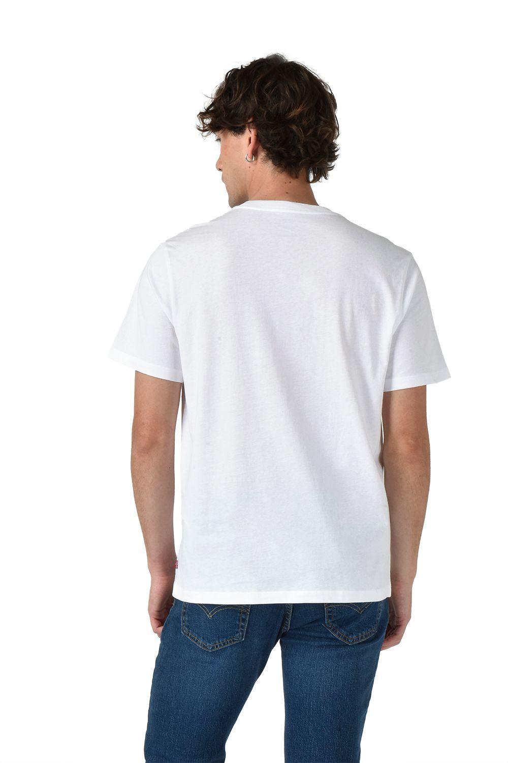 Polera Hombre Graphic Crewneck Tee Blanco Levis 22491-2004-1
